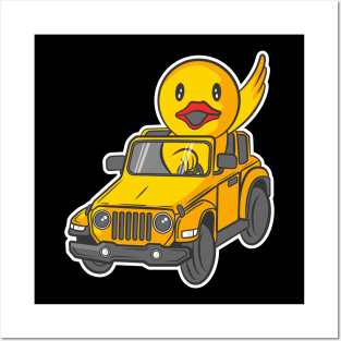 Duck duck jeep Posters and Art